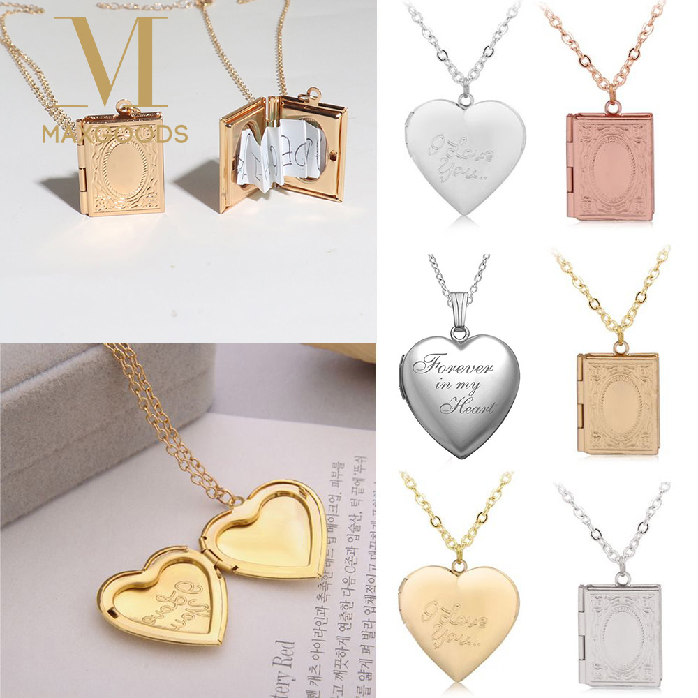 Heart Locket Necklace Photo - Mới Hình Trái Tim Hình Hình