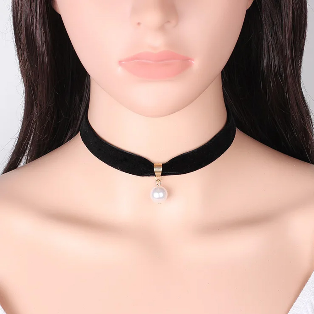 Simple Vintage Pearl Choker Sh - đánh giá và giá Pearl Choker Necklace Vintage