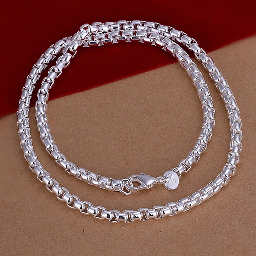 45-60cm 925 Sterling Silver Ne - đánh giá và giá 925 Sterling Silver Chain Necklace Men