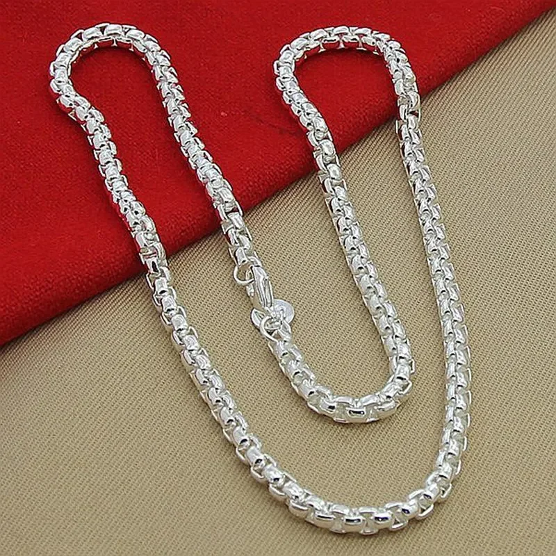 45-60cm 925 Sterling Silver Ne - đánh giá và giá 925 Sterling Silver Chain Necklace Men